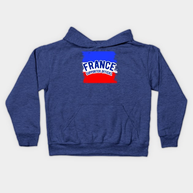 France support Kids Hoodie by Mr Youpla